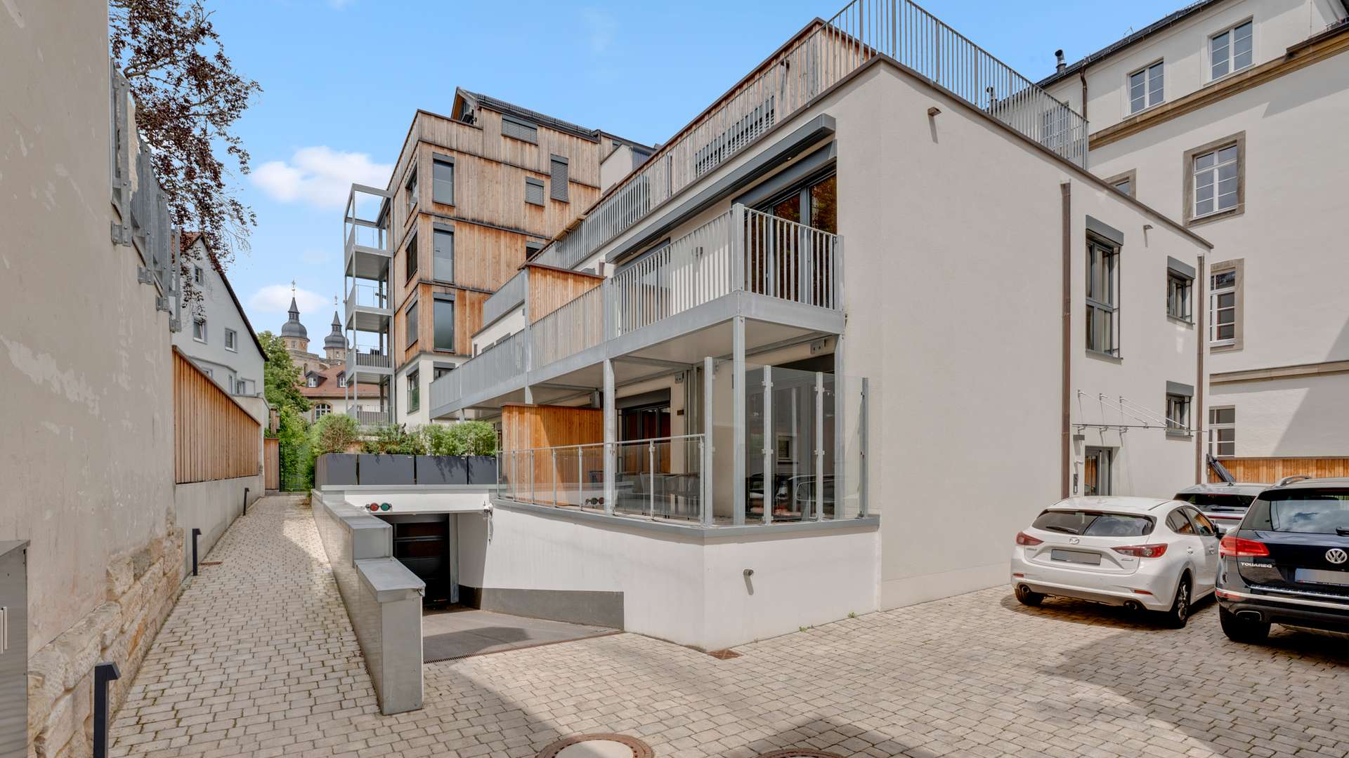 Einfahrt Tiefgarage