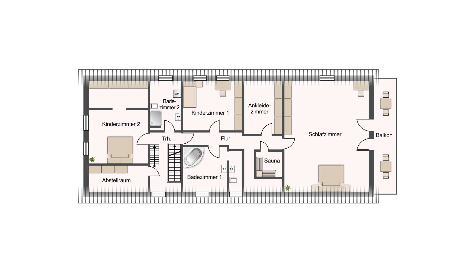 Grundriss Dachgeschoss