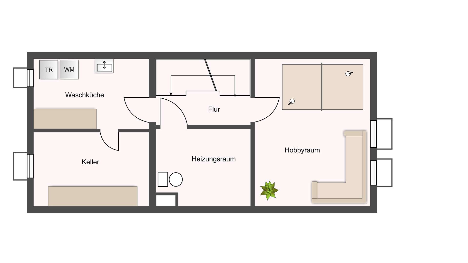 Grundriss Kellergeschoss