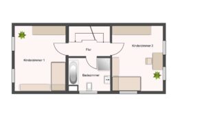 Grundriss Obergeschoss