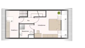 Grundriss Dachgeschoss