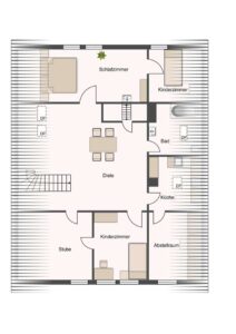 Grundriss Haus DG