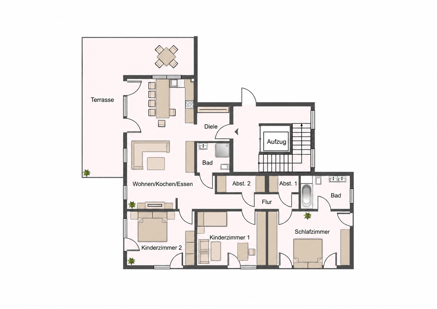 Grundriss Dachgeschoss