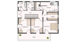 Grundriss Obergeschoss