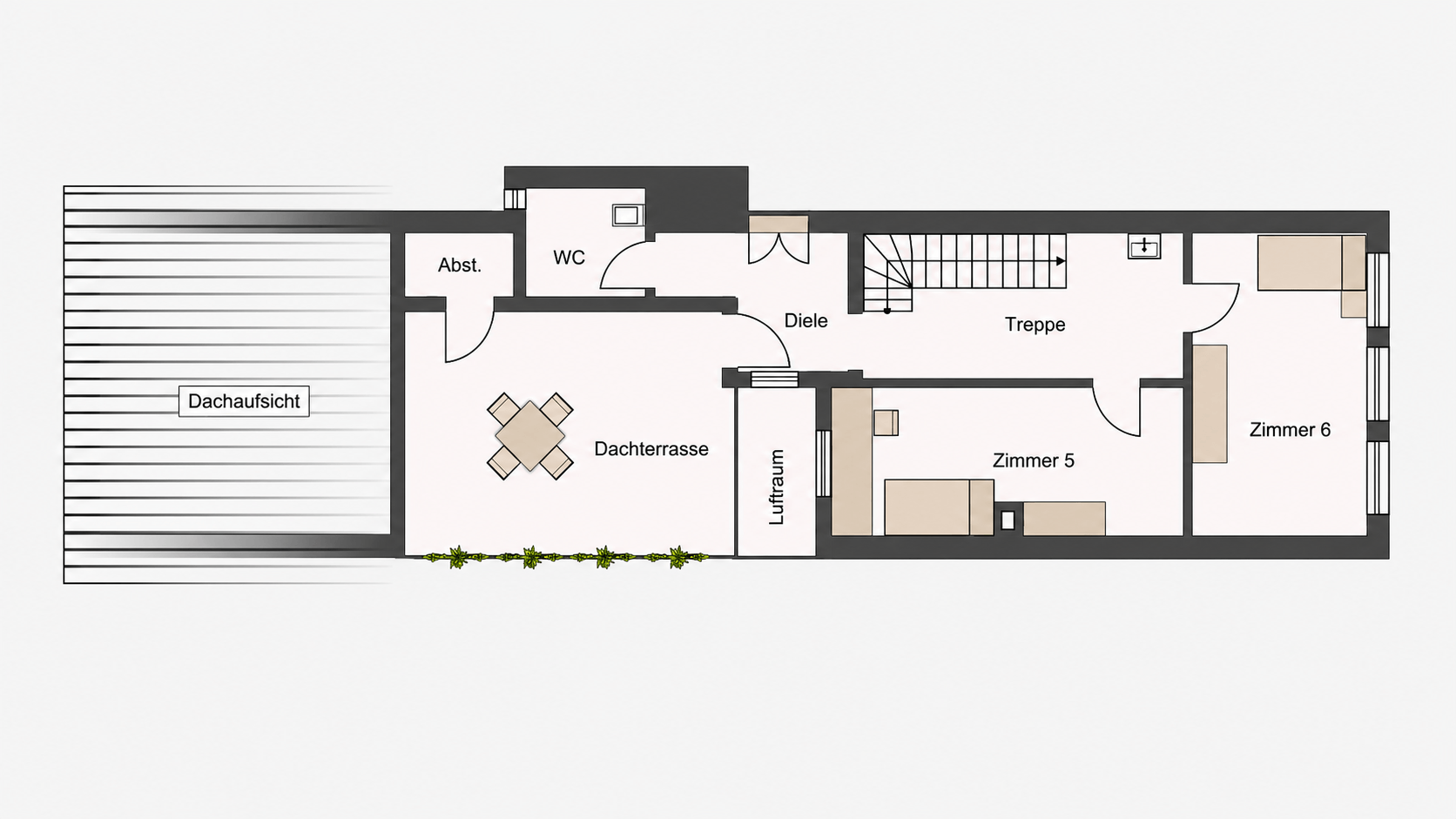 Grundriss 2. Obergeschoss