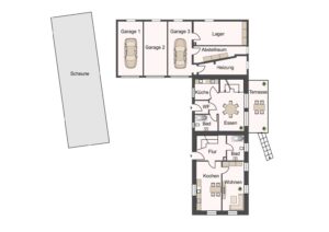 Grundriss Erdgeschoss