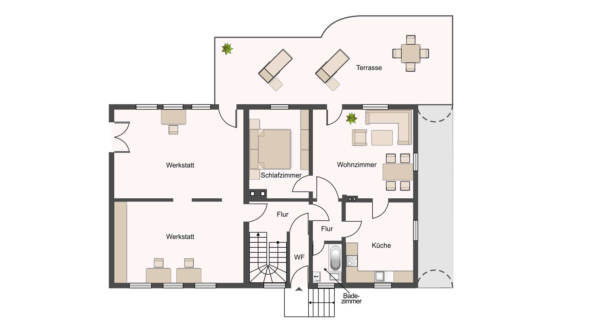 Grundriss EG