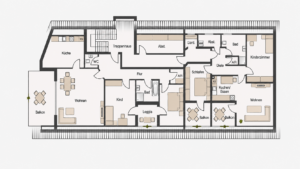 Grundriss Geschäftshaus DG