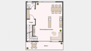 Grundriss 1. Obergeschoss