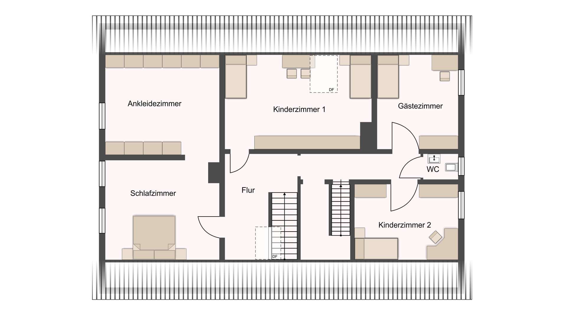 Grundriss Dachgeschoss