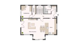 Grundriss Erdgeschoss