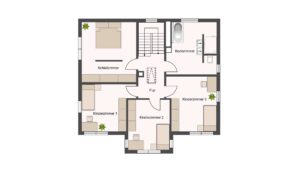 Grundriss Obergeschoss