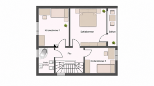 Grundriss 1. Obergeschoss