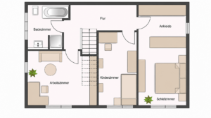 Grundriss 1. Obergeschoss