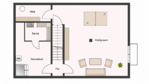 Grundriss Untergeschoss