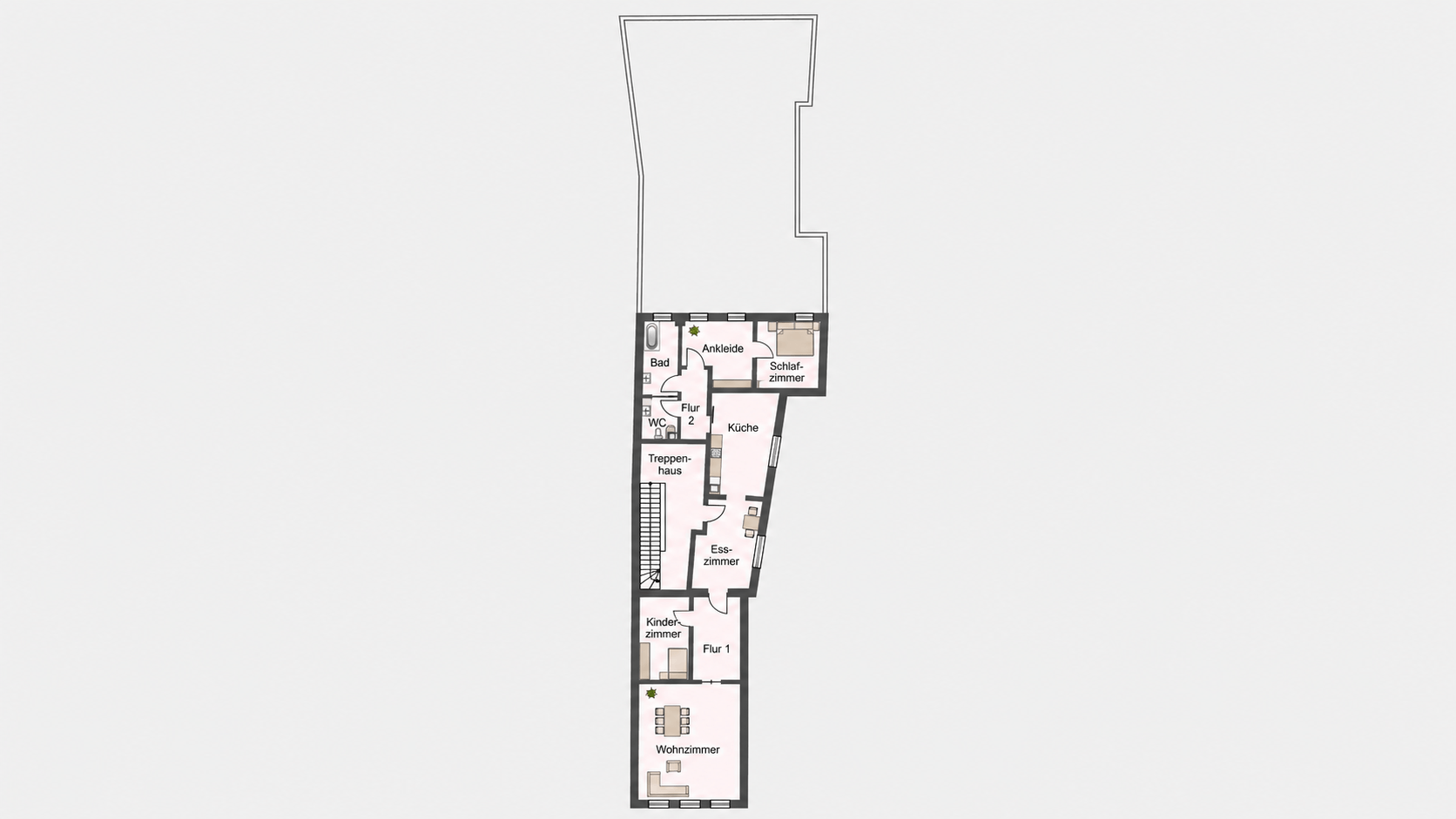 Grundriss 2. Obergeschoss
