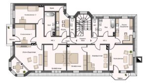 Grundriss 3. Obergeschoss