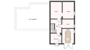 Grundriss Kellergeschoss