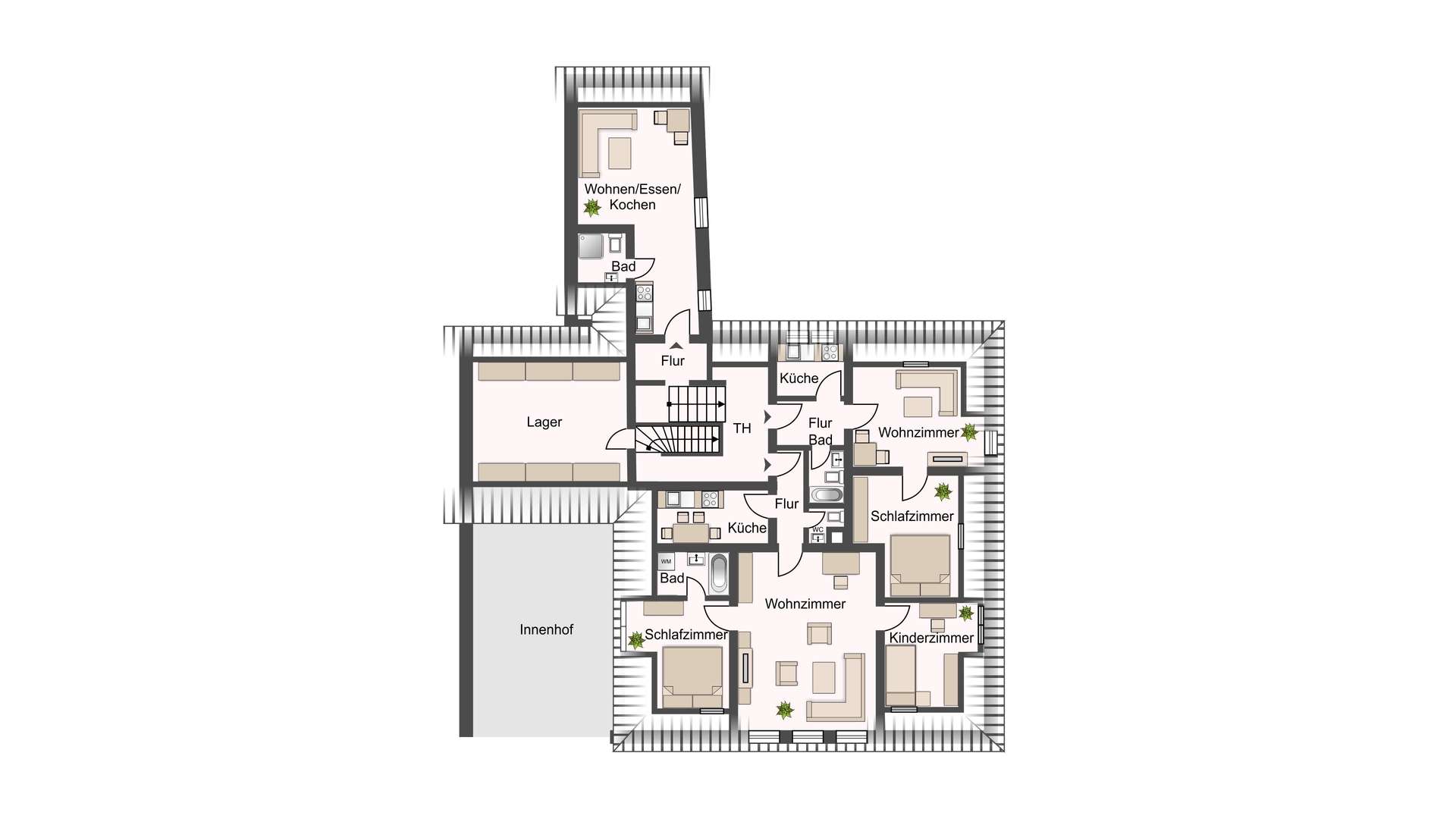 Grundriss 3. Obergeschoss