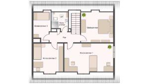 Grundriss Dachgeschoss