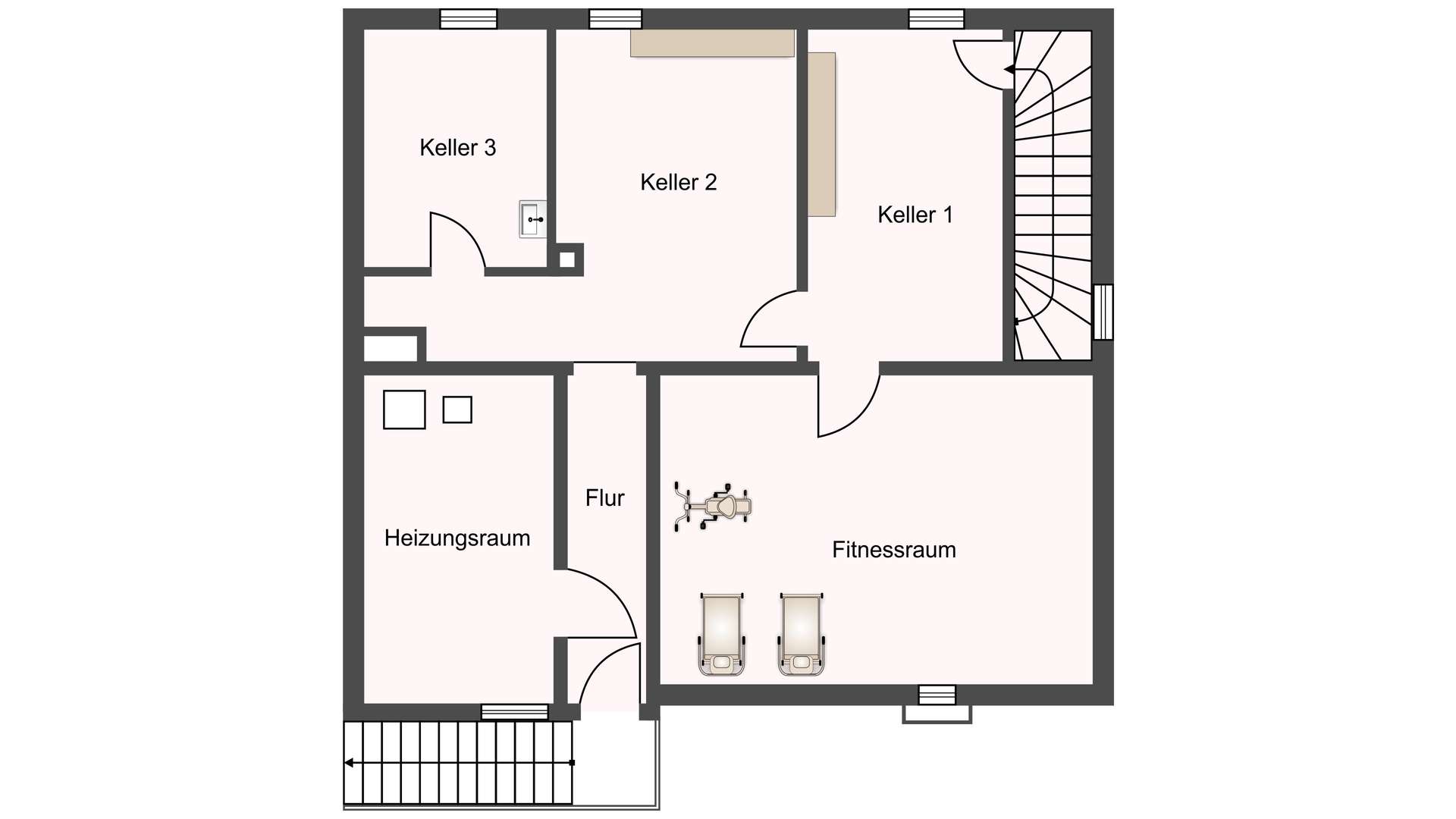 Grundriss Kellergeschoss
