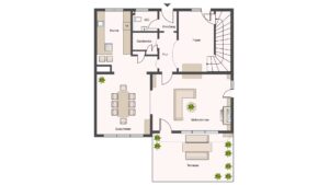 Grundriss Erdgeschoss