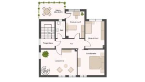 Grundriss Obergeschoss