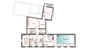 Grundriss Untergeschoss