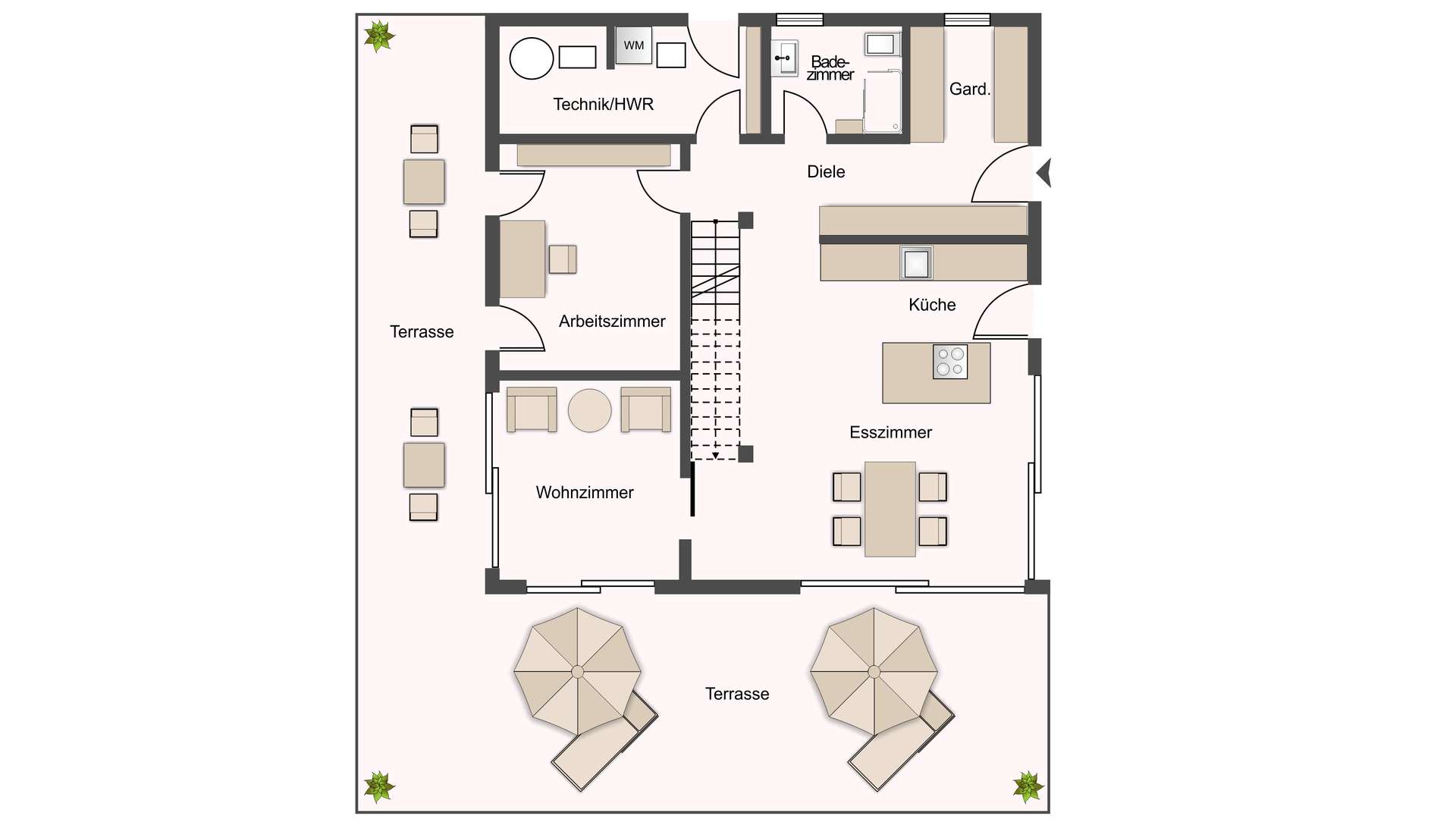 Grundriss Erdgeschoss