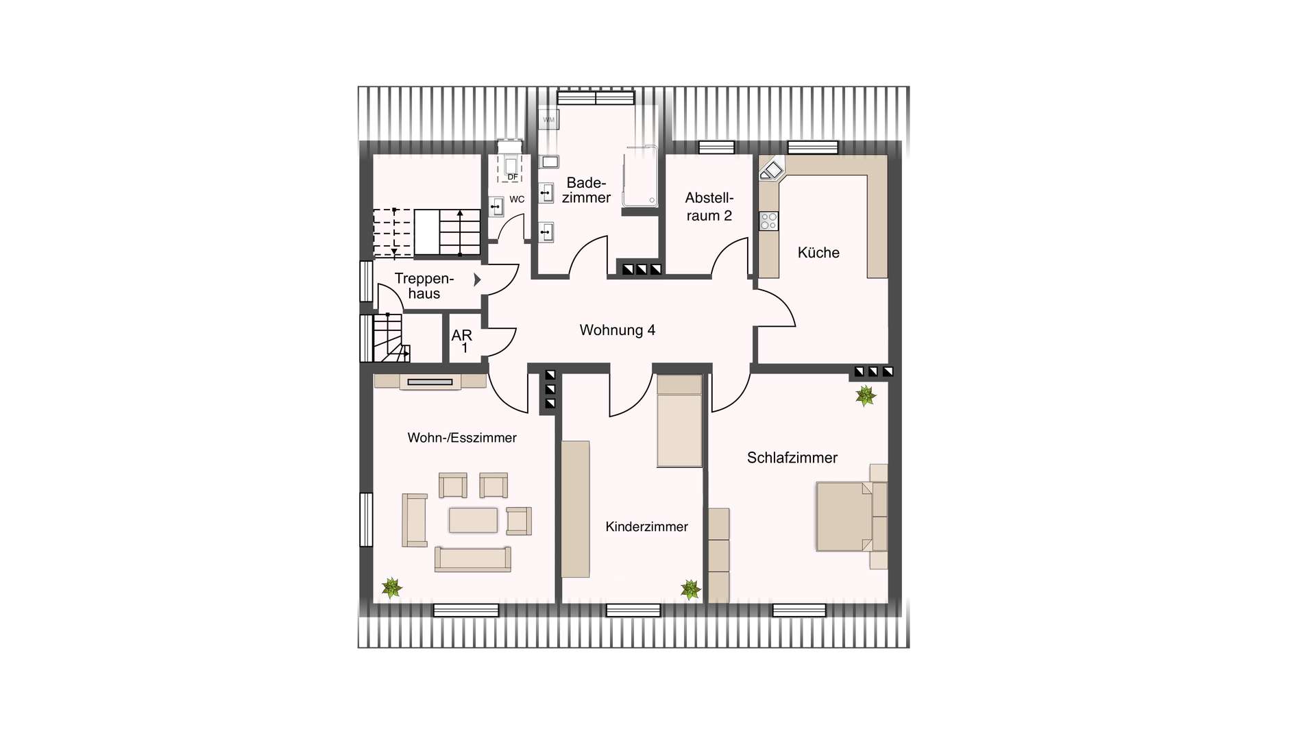 Grundriss Dachgeschoss