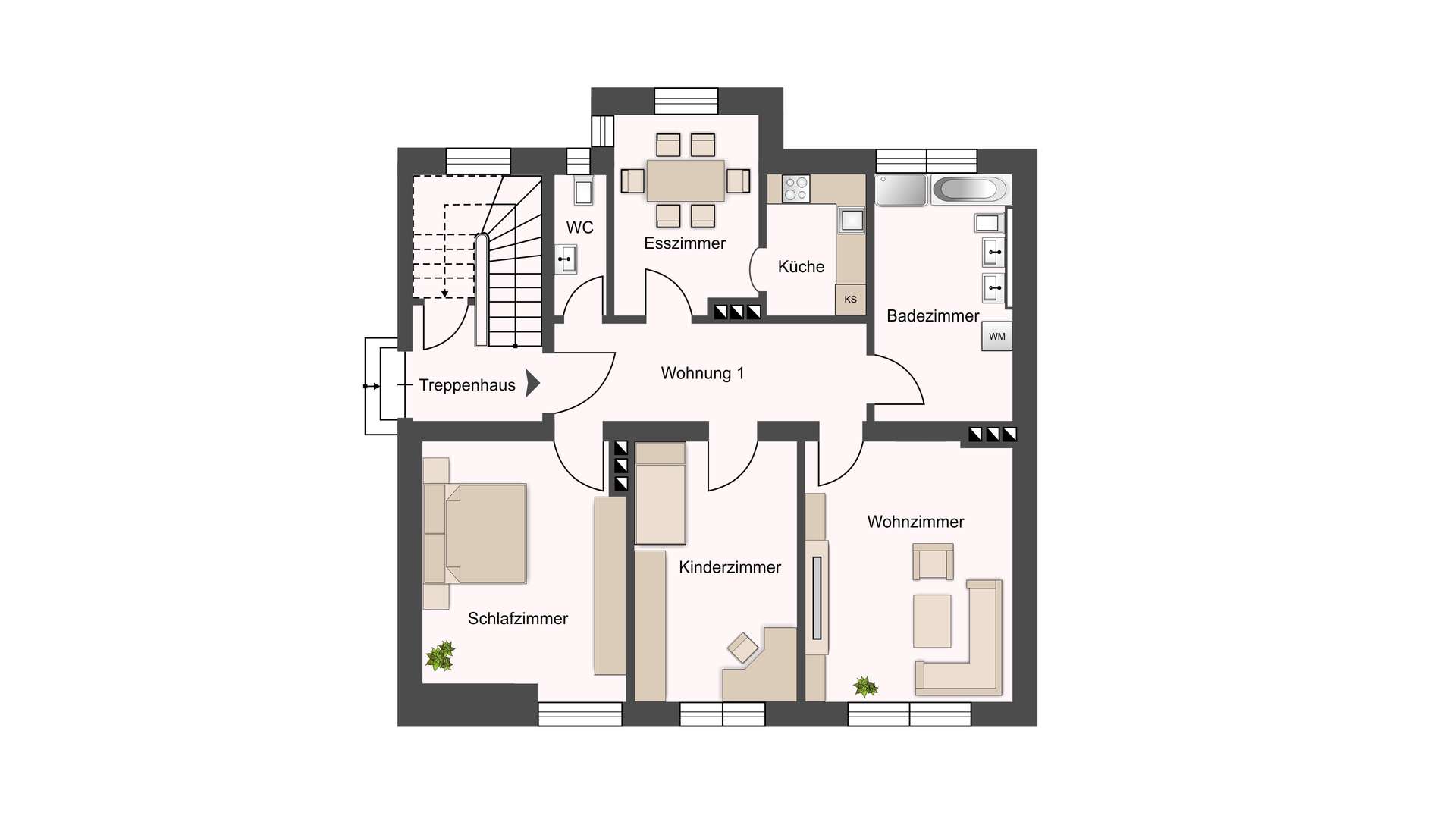 Grundriss Erdgeschoss