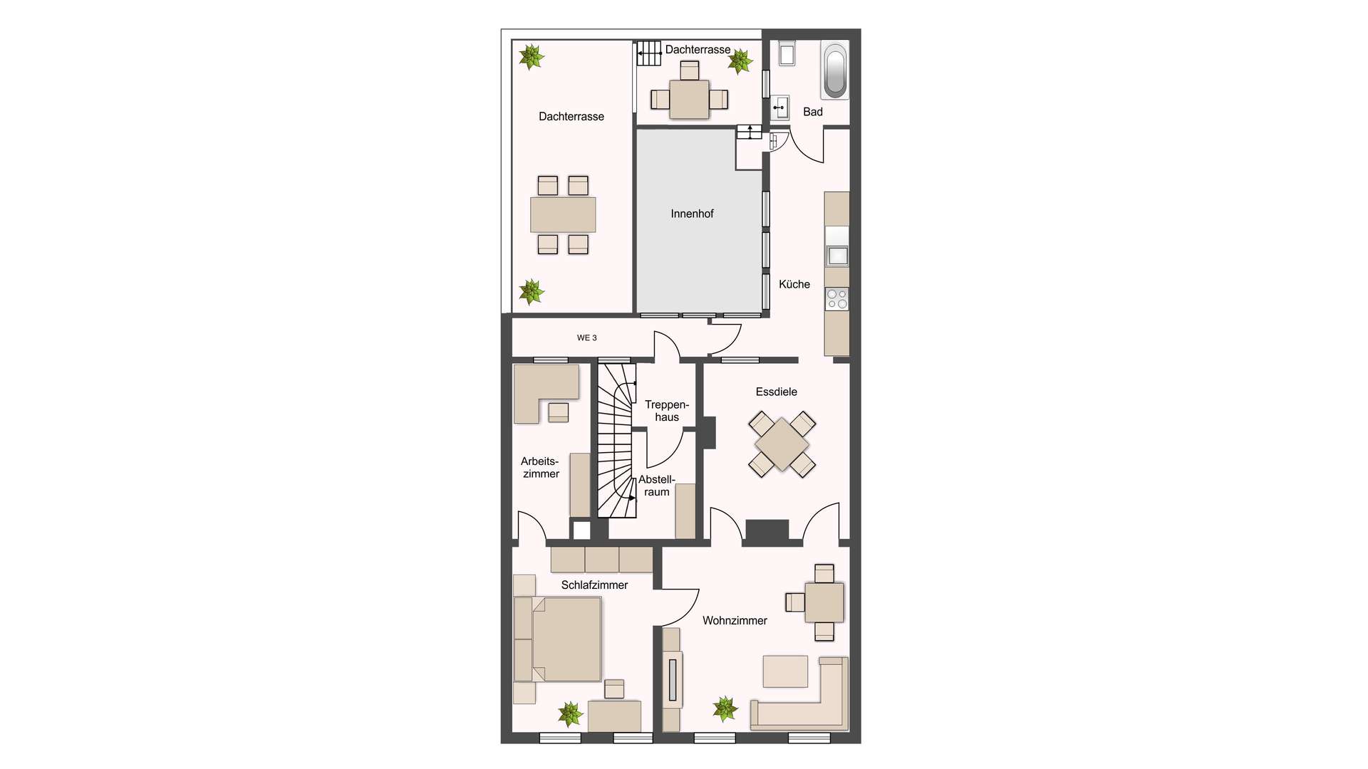 Grundriss 1. Obergeschoss
