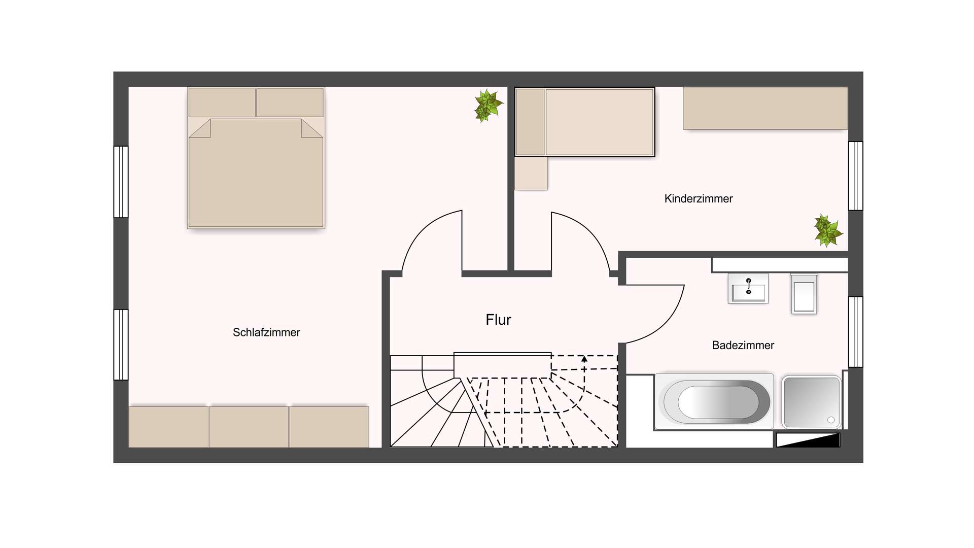 Grundriss Obergeschoss
