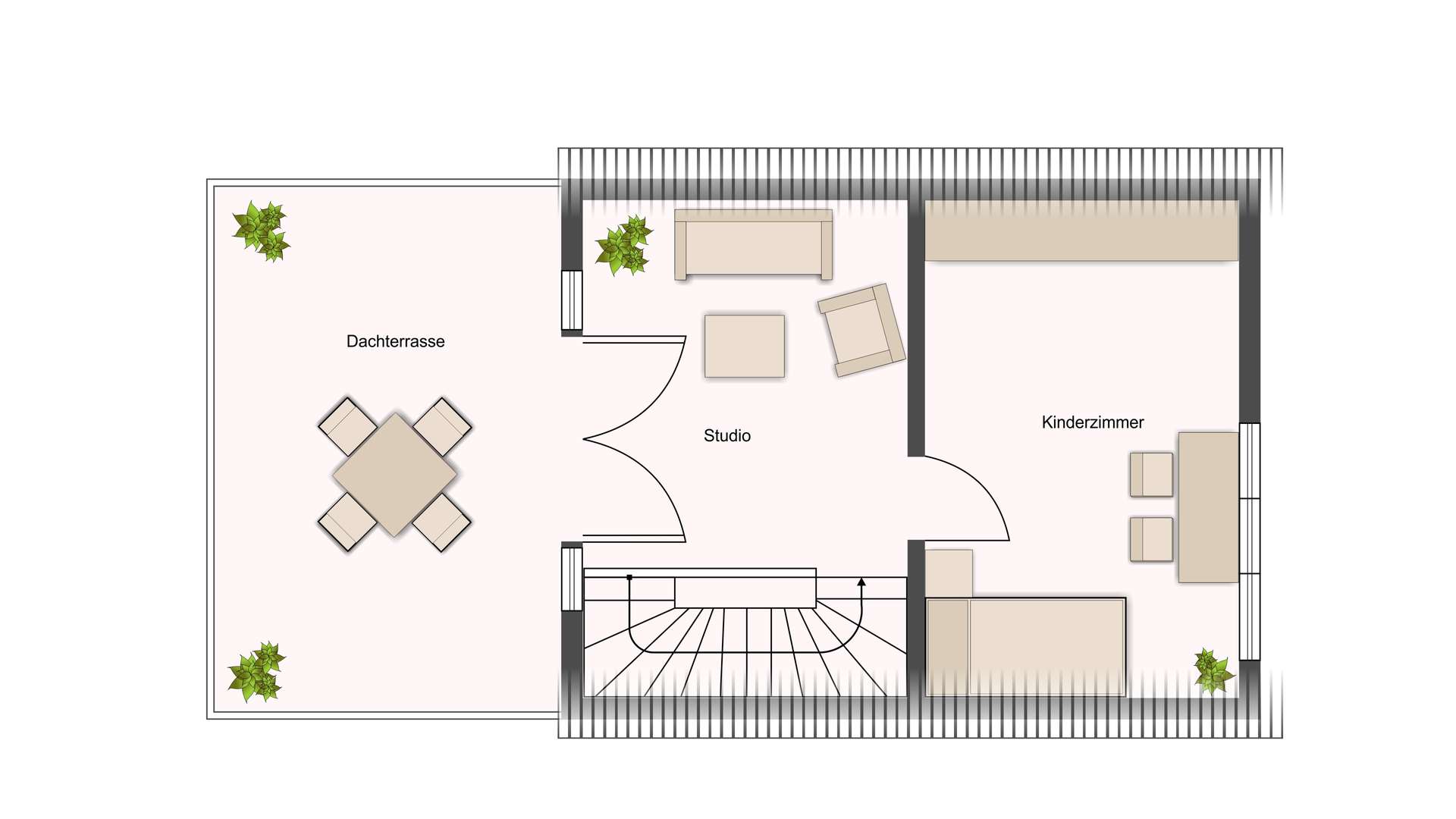 Grundriss Dachgeschoss