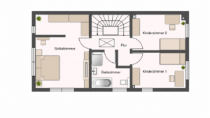 Grundriss Obergeschoss