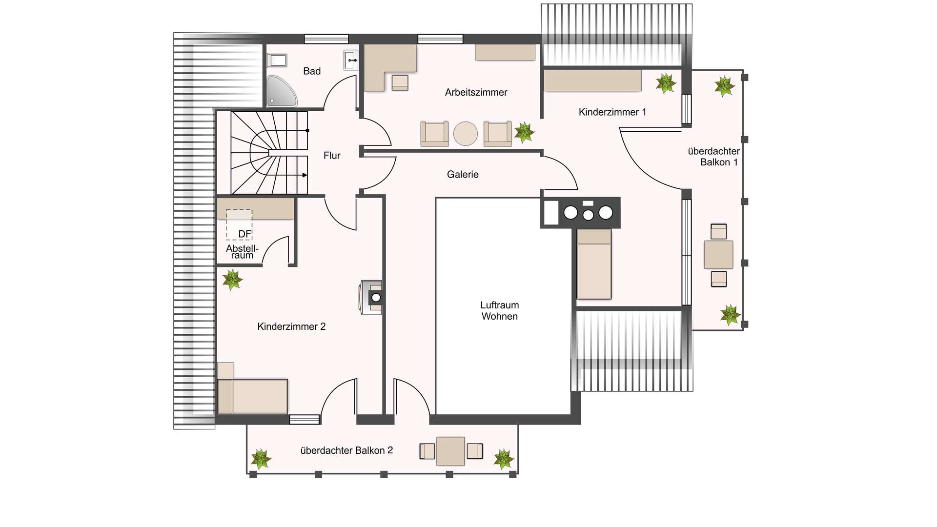 Grundriss Dachgeschoss