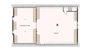 Grundriss Dachgeschoss Nebengebäude
