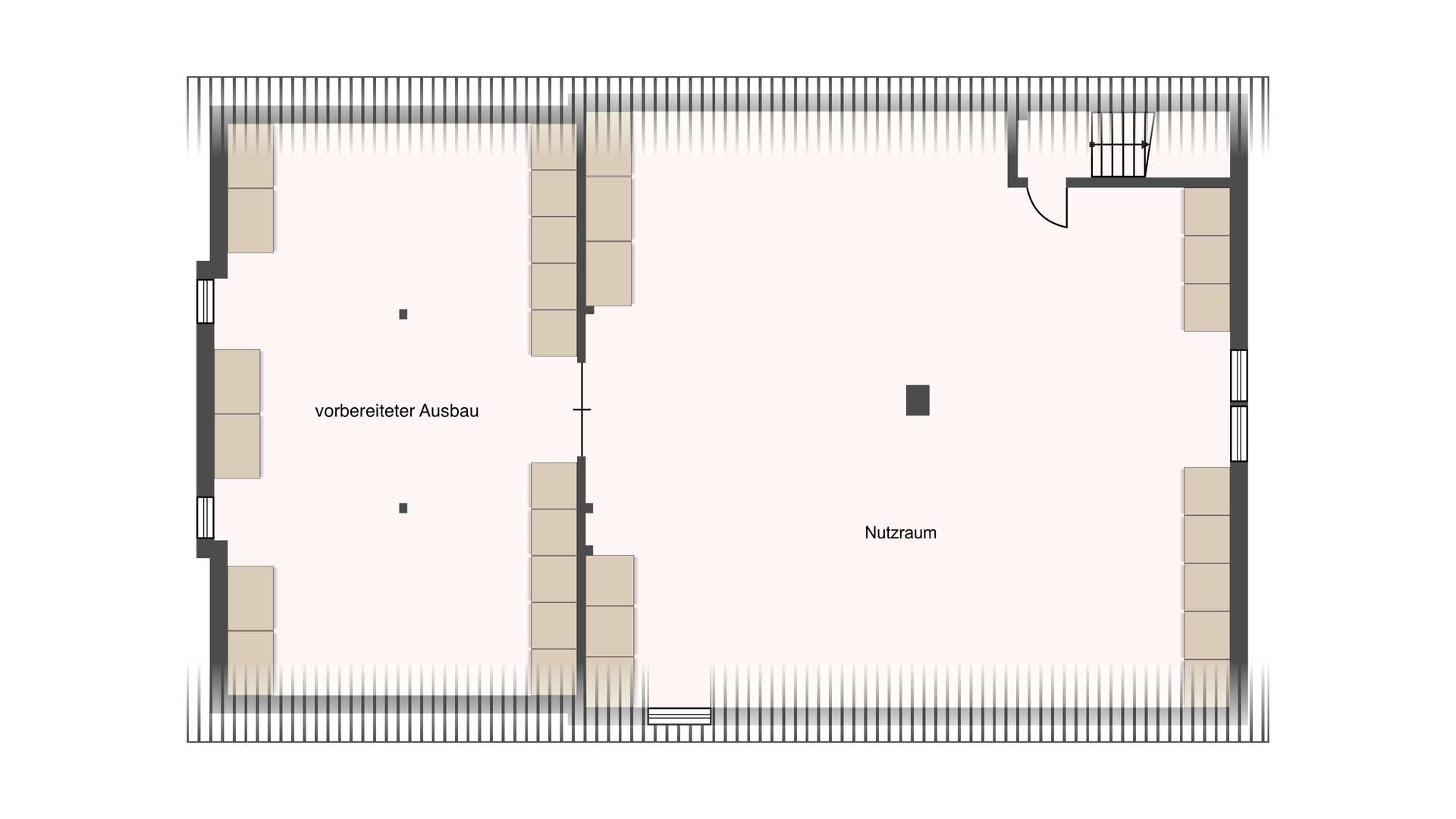 Grundriss Dachgeschoss Nebengebäude