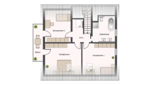 Grundriss Dachgeschoss