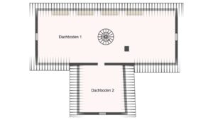 Grundriss Dachboden