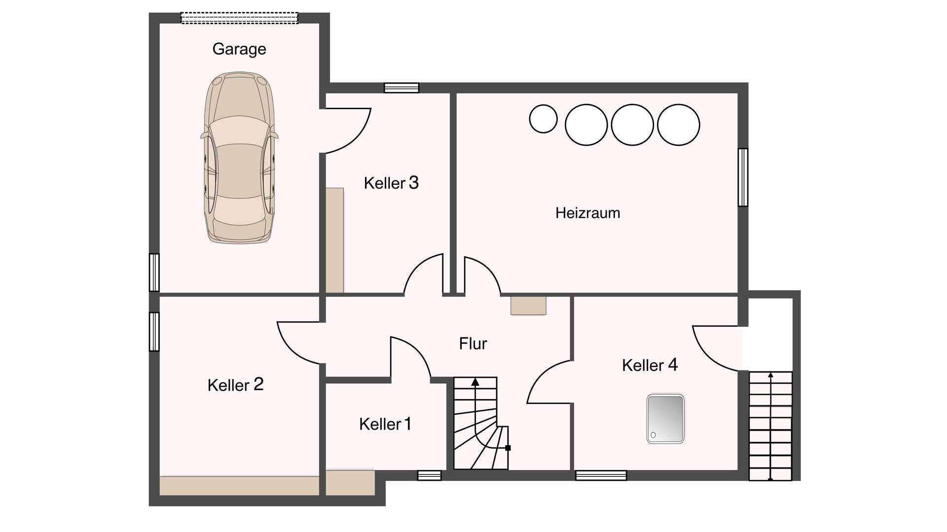 Grundriss Kellergeschoss