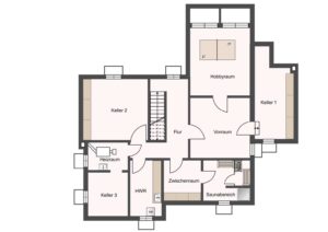 Grundriss Untergeschoss