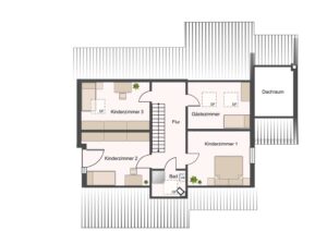 Grundriss Dachgeschoss