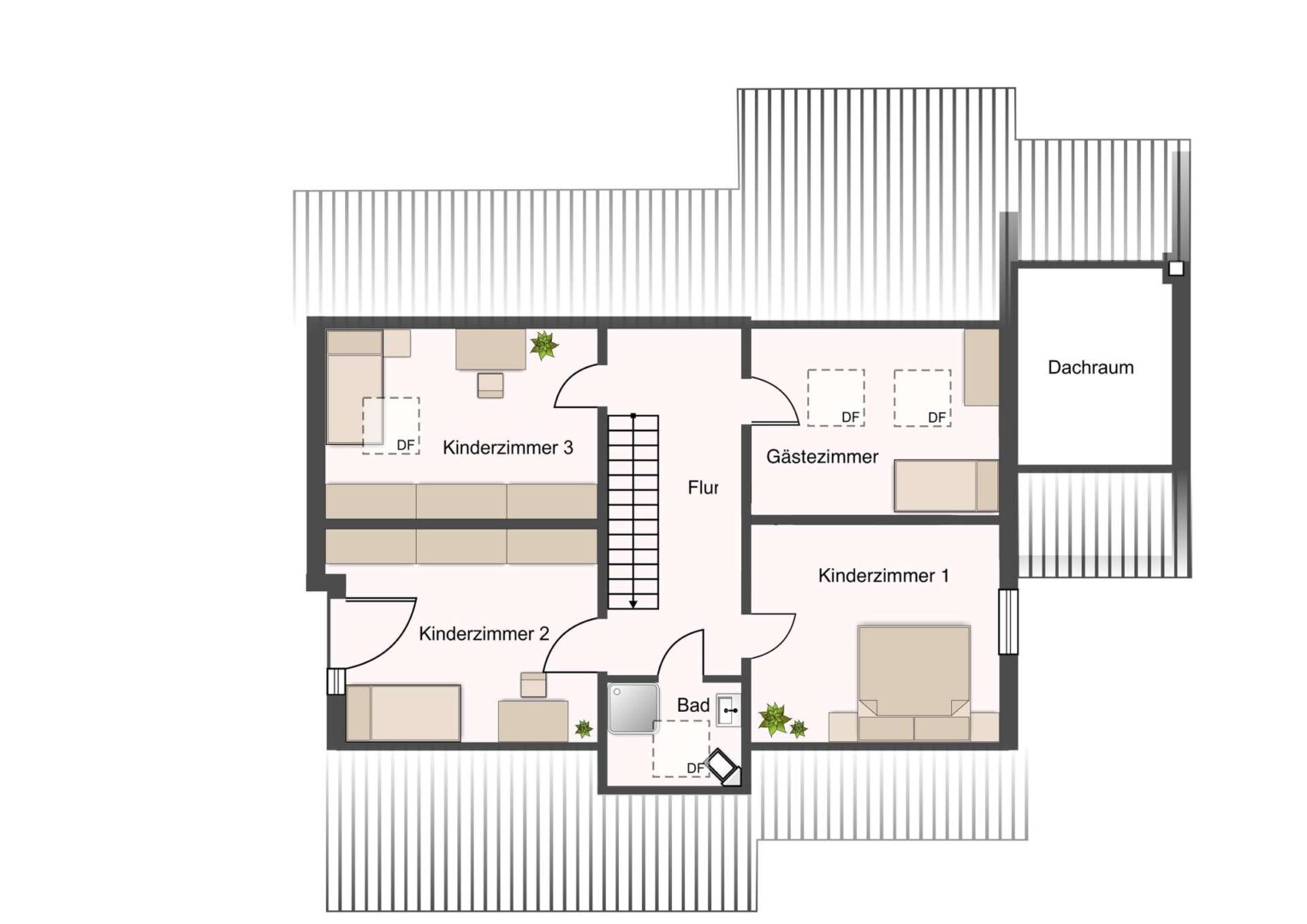 Grundriss Dachgeschoss