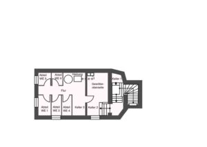 Grundriss KG Haupthaus