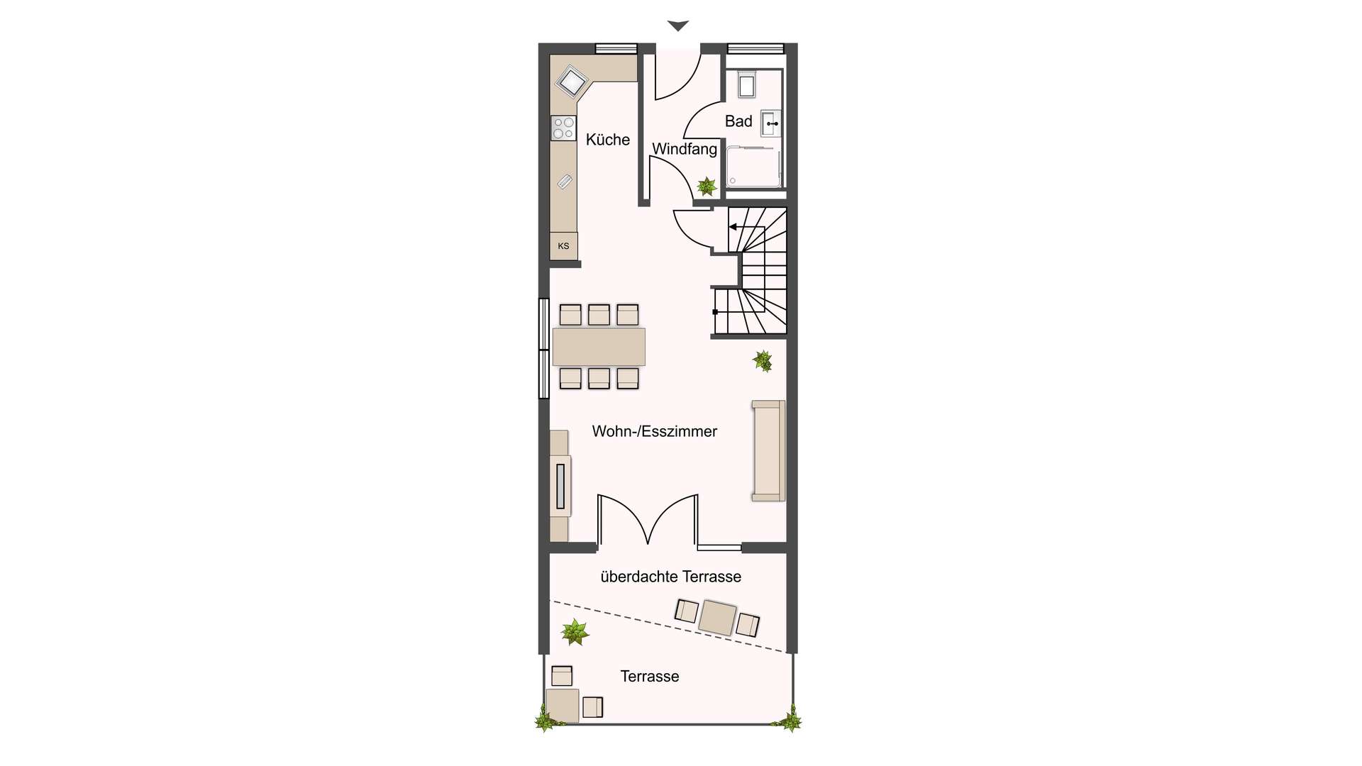 Grundriss Erdgeschoss