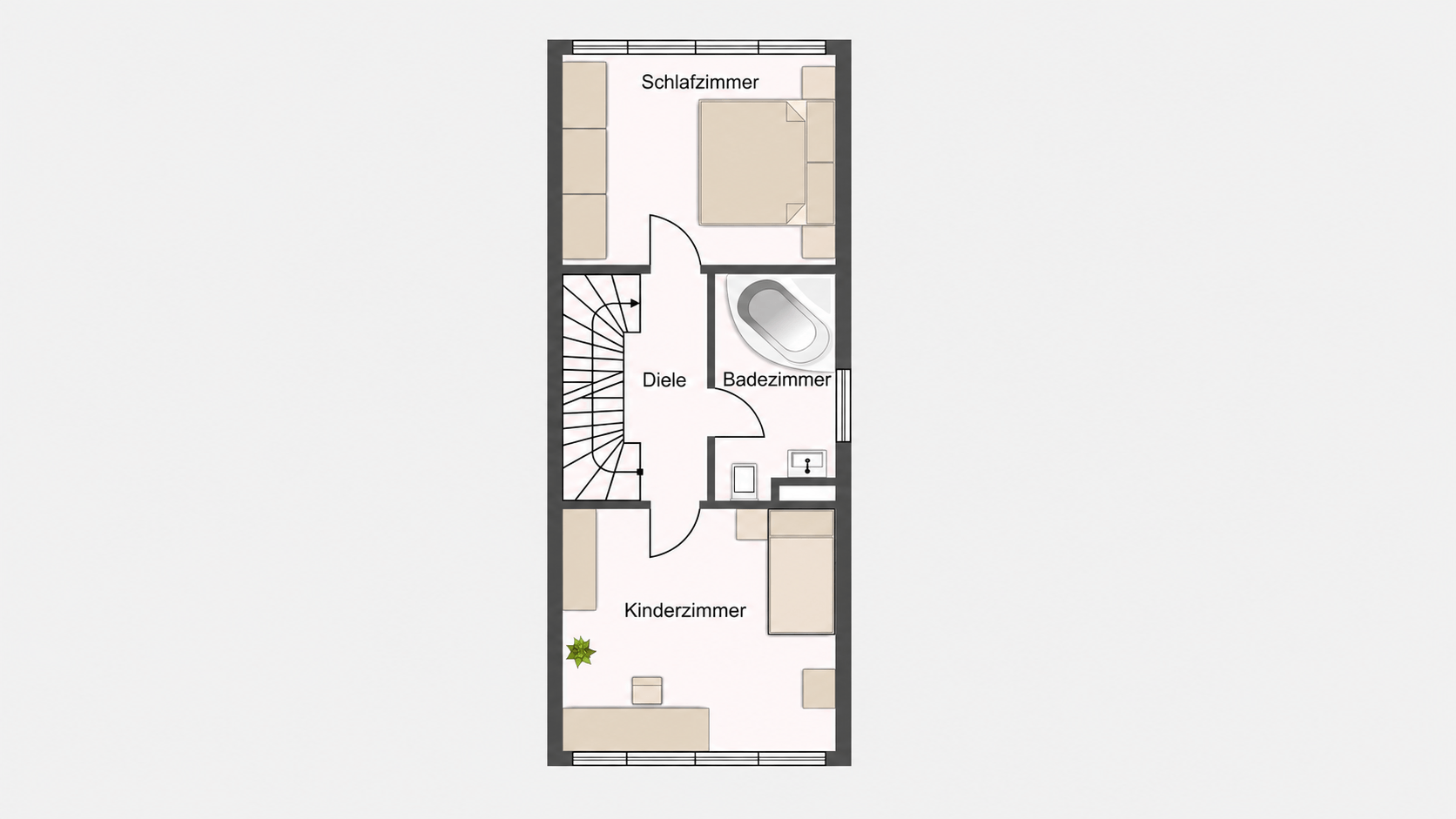 Grundriss 1. Obergeschoss