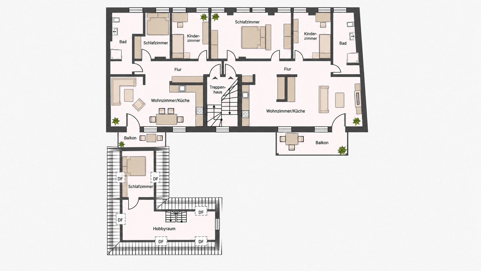 Grundriss 1. Obergeschoss