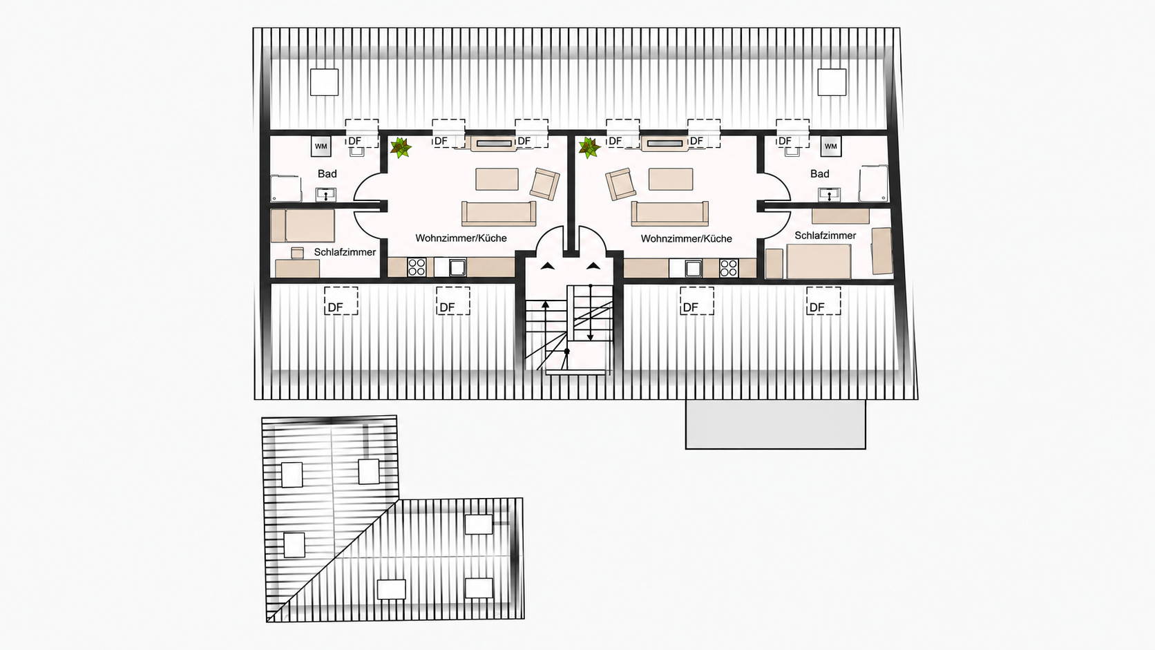 Grundriss Dachgeschoss