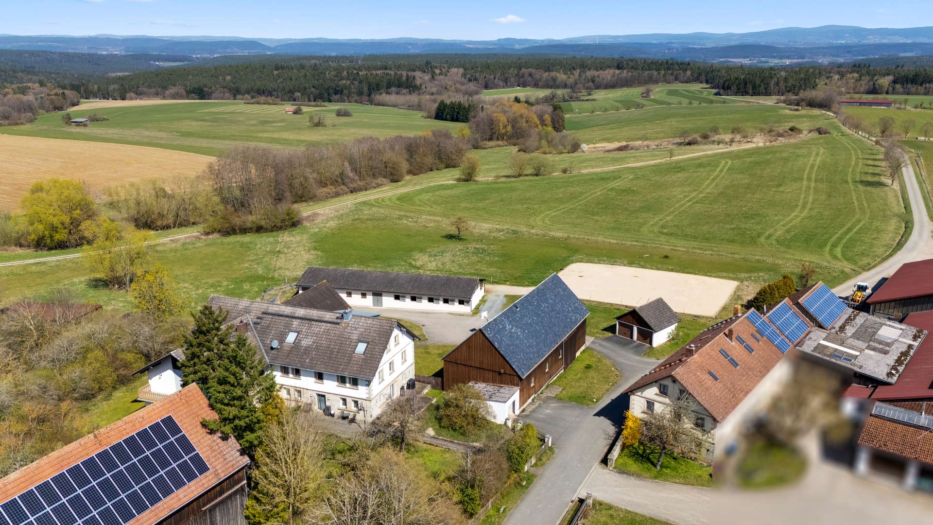 Aussicht Fichtelgebirge